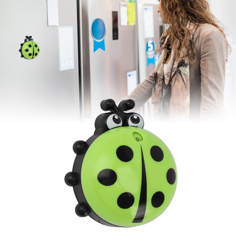 Aoveew Magnetic Timer Cute Ladybug Design Cartoon Animal Kitchen Timer