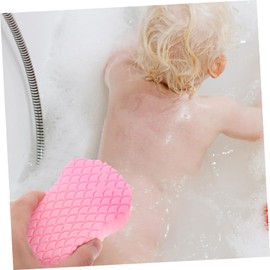 Housoutil 2pcs Bathing Sponge Gentle Pva Bath Scrubbers for Body Cleaning for Home Travel Material for Comfortable Wash for Boys and Girls Adults