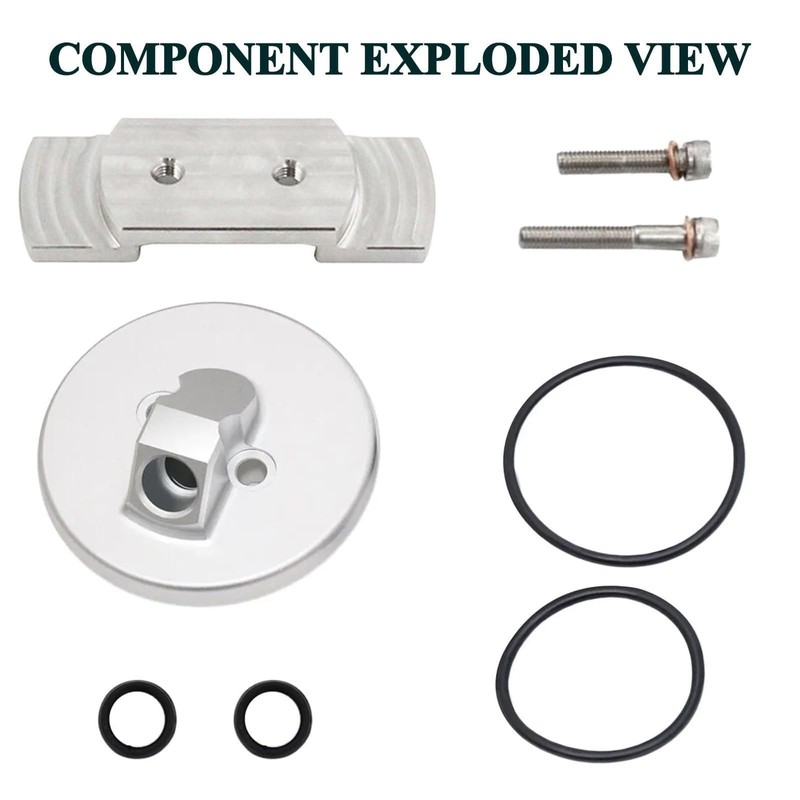 F4TZ-6753-A Dipstick Adapter Repair Kit Compatible with Ford 7.3L Powerstroke