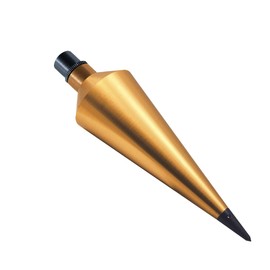 SitePro 18 oz Brass Plumb Bob with Leather Sheath (15-018S)