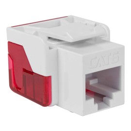 ICC CAT6 RJ45 Keystone Jack for EZ Style, White