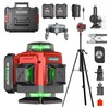 weiddw Laser Level with Tripod, Self Leveling Laser Level 4x360°,