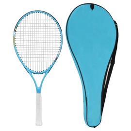 25 Inch Tennis Racket Aluminum Alloy Tennis Racquet with Carry Bag for Teenagers Beginners