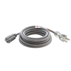 AC WORKS [MD13APR] 13A 125V Medical Grade Household Extension Cord (20FT)