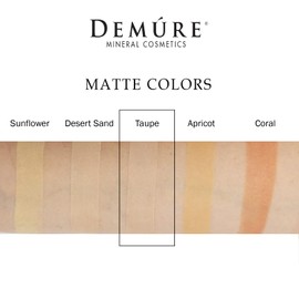 Demure Mineral Make Up Eye Shadow (Taupe), Matte Eyeshadow, Loose Powder, Eye Makeup, Professional Makeup