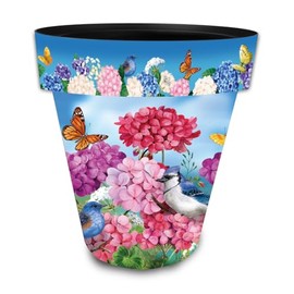 Briarwood Lane Geraniums in Bloom Large Planter