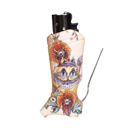 Toker Poker - Clipper Lighter Case Multi Tool, Alice Collection - All Inclusive Tool for Camping and Other (Cockpaw)