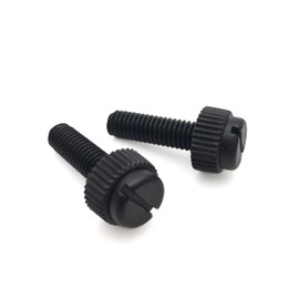 Black Nylon Knurled Thumb Screws M3 5-25mm 50 / 8mm