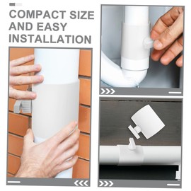 LALAFINA Manual Air Duct Regulating Valve Durable Duct Valve for Precise Air Flow Control Commercial Industrial Applications