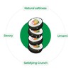 Surasang Gimbap Roasted Seaweed Sheet, Korean Food, Sushi Nori, 20