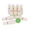 Kids Bowling Set Educational Interactive Resin with 10 Bowling Pins