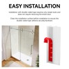 M6221 Sliding Shower Door Bottom Track Guide, 5/8 in. Channels,