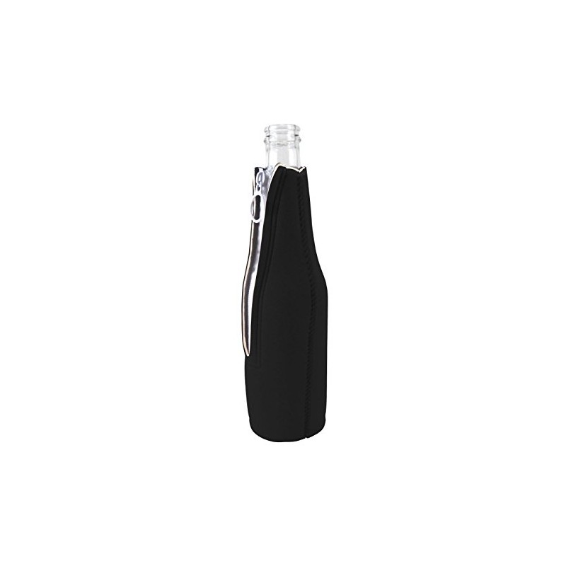 World Countries Flag Neoprene Zipper Beer Botttle Coolie (Brazil)