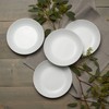 Everyday White Coupe Set of 4 Salad Plates, 7.75 inch