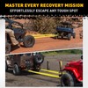 3" x 30Ft Recovery Tow Strap Heavy Duty with Hooks