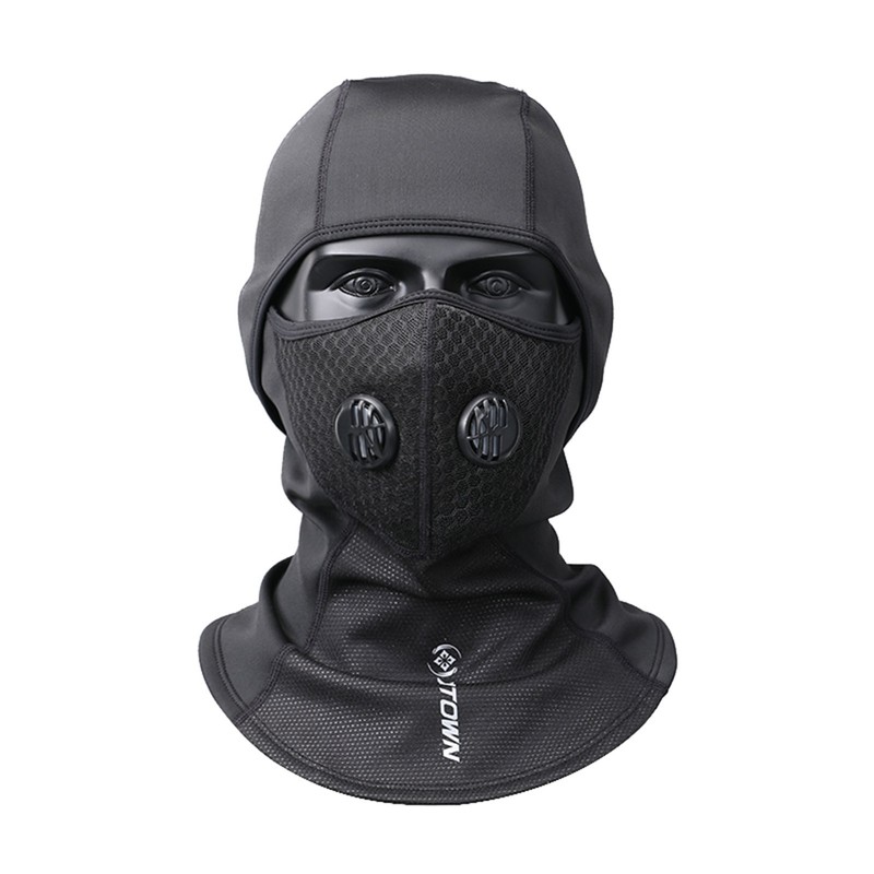 Balaclava Cycle Cap Thermal Face Cover with Breathing Valve in