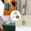 60 PCS Small Mini Hinges for Jewelry Boxes and Storage