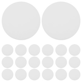 20Pcs 2.5 Inch Recessed Light Covers: Round PC Diffusion Plates for Led Downlights, White Plastic Shading Plates for Home Lighting Accessories