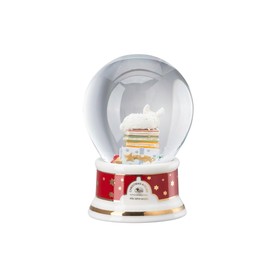 Hutschenreuther Christmas Collectable Series Christmas Songs 2025 "Alle Jahre Wieder Schneekugel "Alle Jahre wieder Snow Globe Height 12 cm