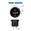 Runleader Mechanical Operating Hour Counter, AC110V to 250V, Waterproof Design