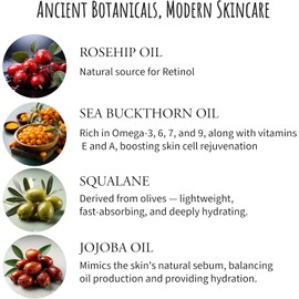 Aceite Facial Mesopotámico Para Mujeres Prensado En Frío Aceite Facial Antienvejecimiento Orgánico Espino Amarillo Cártamo Semilla De Borraja Rosa Mosqueta Aceite De Jojoba Es