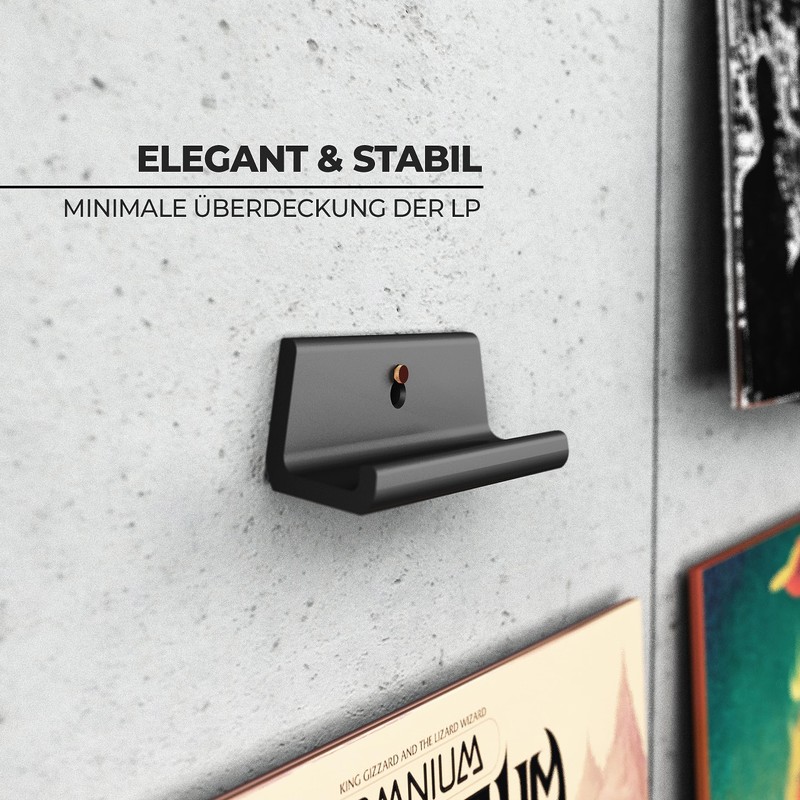 NewGround Designs Vinyl Record Wall Mount (Pack of 4) LP