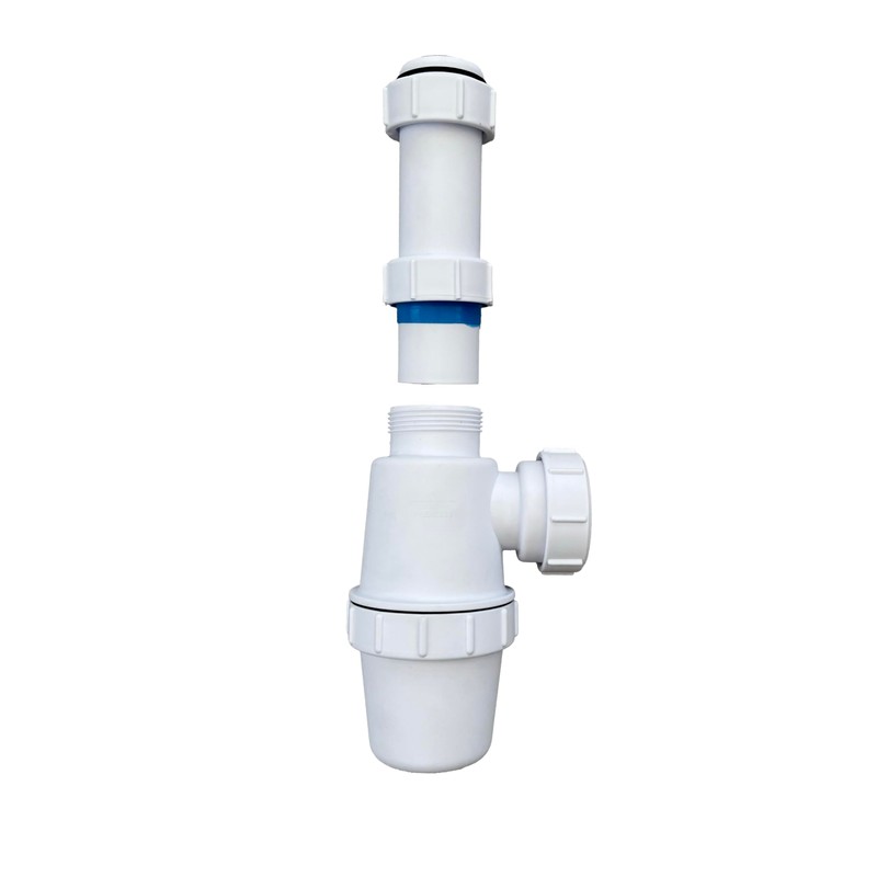 PlumbEZ Telescopic Adjustable Bottle Trap - 32mm (1.1/4") Sink Waste