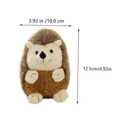 Kisangel 2pcs Hedgehog Plush Adorable Soft Animal Doll for Cute Home Decoration for and Playtime and Cuddly Design