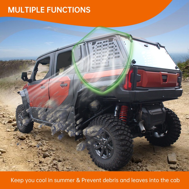CUSAUTV Rear Window Molle Panels for XPEDITION ADV/ ADV5 2024+,
