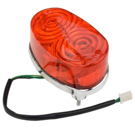 HIAORS 3 Wires Rear Tail Lights for Kids Chinese ATV 50cc 70 90 110 125 150 200 250cc Chinese TaoTao Roketa SunL JCL Coolster 3125 3125B 3125R Quad 4 Wheeler