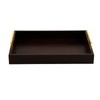 JJSQYLAN Wooden Serving Tray with Handles Rectangle Breakfast Tray for