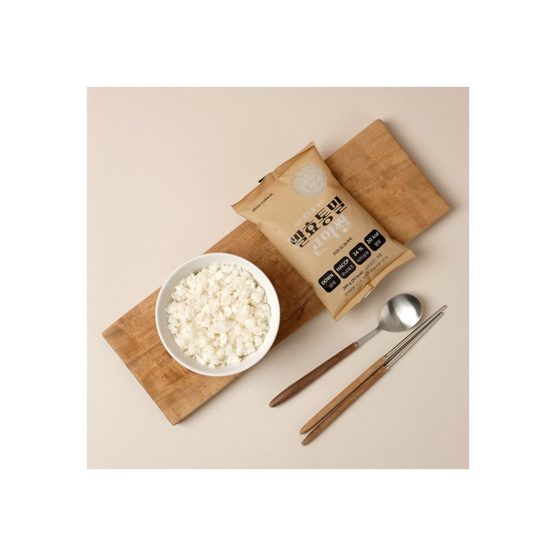 Slow Rabbit Fermented Whole Wheat Konjac Rice 200g 30 Packs