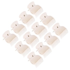 LALAFINA 12pcs High Temperature Fixing Hair Clips for Perm and Dye Durable Hair Accessories for Salon Use Lightweight and Safe