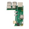 Expansion Board for Raspberry Pi 2W to 3B 3 USB2.0