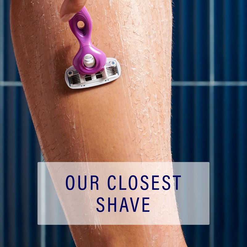 Schick Hydro Silk Moisture Razor Blade Refills, 6 Count |