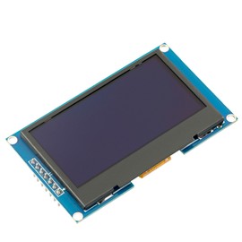 AZDelivery 2.42 Inch 128X64 OLED Display Module SPI - 2.42 Inch OLED Screen Compatible with Arduino UNO R3 - Green Font OLED