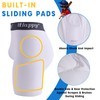 IHAPPY Youth Sliding Shorts with Soft Protective Athletic Cup, Boys