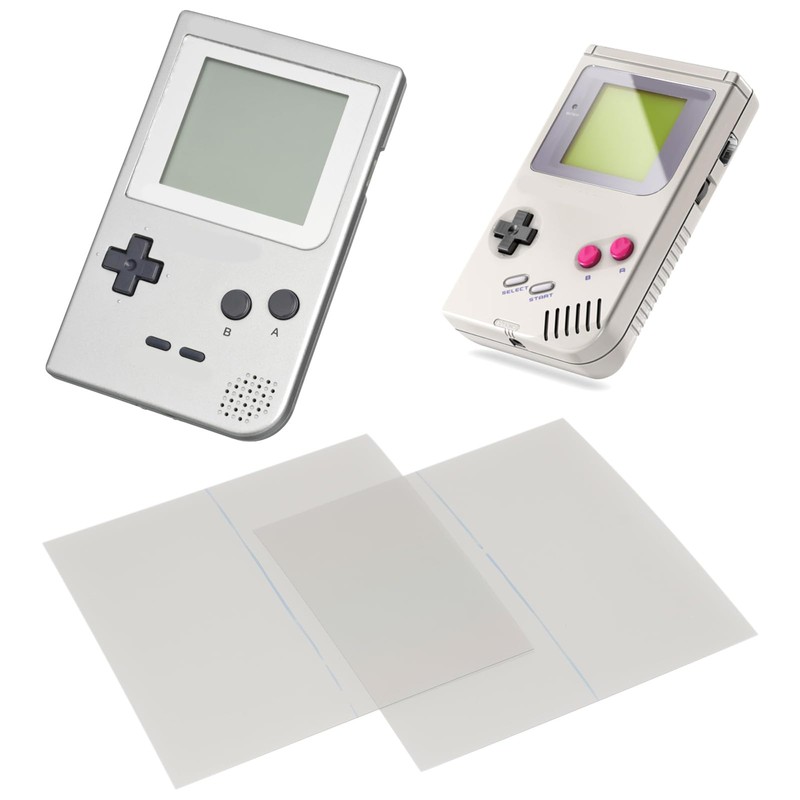SG Store 4 Pack Polarized Films Compatible with Gameboy Pocket