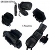 MEAUTELE 6 Pack Tactical Molle Automotive Seat Back Organizer Tactical