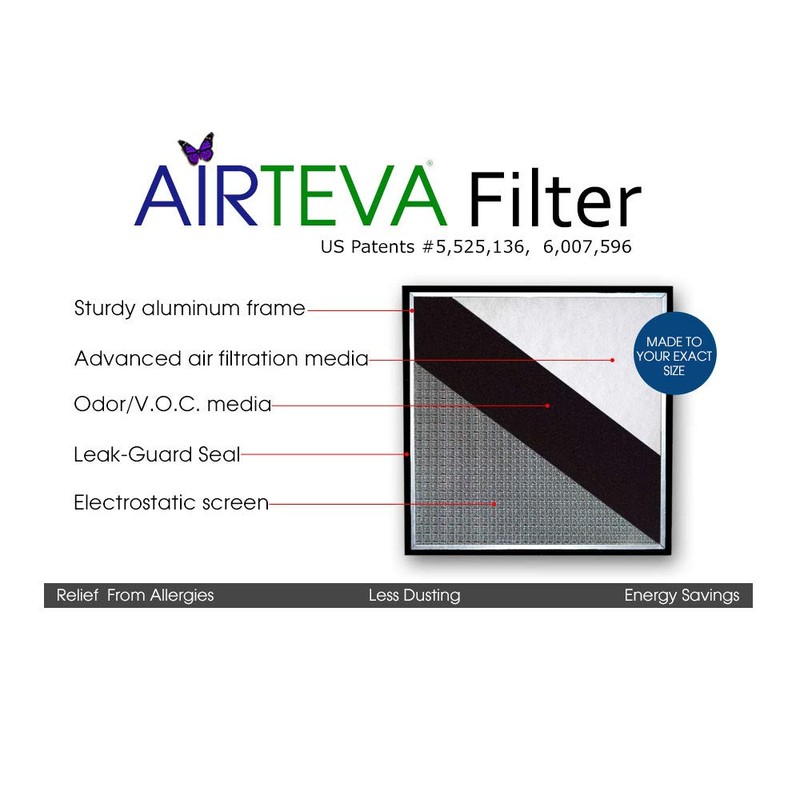 AIRTEVA 21 x 22 AC filter/Furnace filter with (1) BioSponge