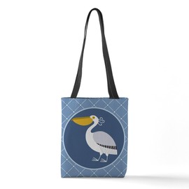 CafePress Pelican Bird 13"x13" Reusable Grocery Shopping Sling Tote Bag