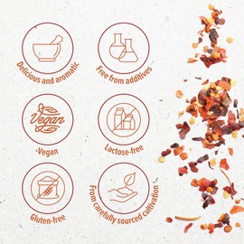 Chilli Flakes Monte Nativo (500 g) - Coarse Ground Chili - Ideal for Cooking - Chilli Spice - Pure and Natural Dried Spices - Chili Flakes - Chilli Flakes