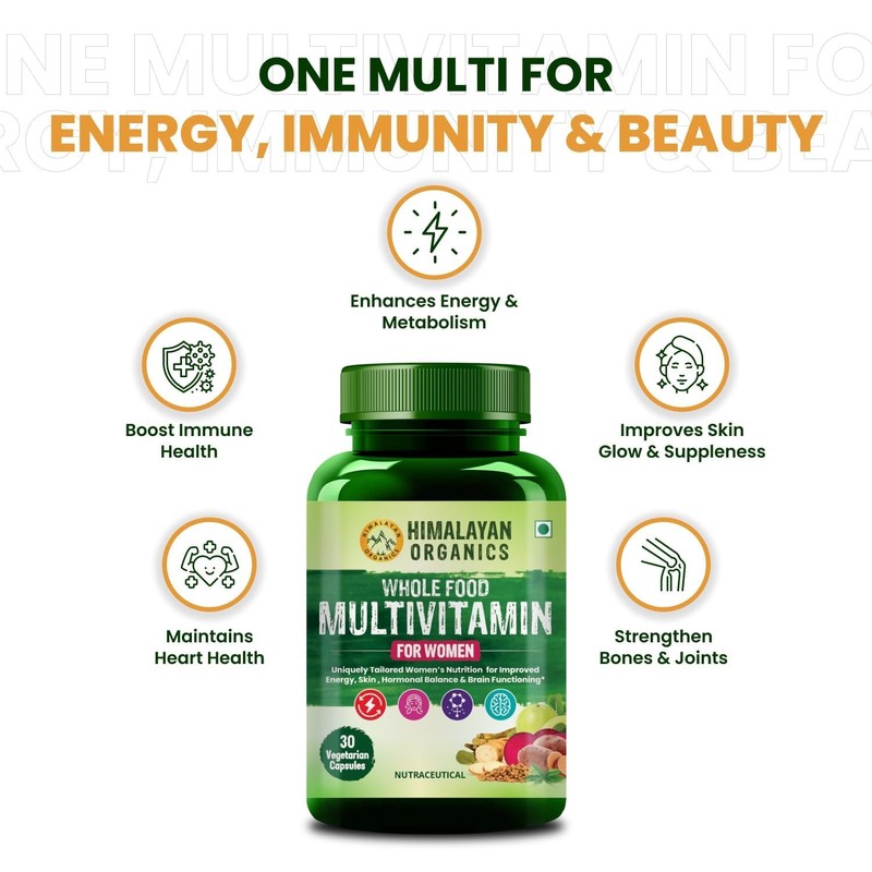 Generic Generic Whole Food Multivitamin for Women with Vitamin B1,