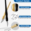 Nib Pen and Holder Set, Nib Pen Set, 125 mm