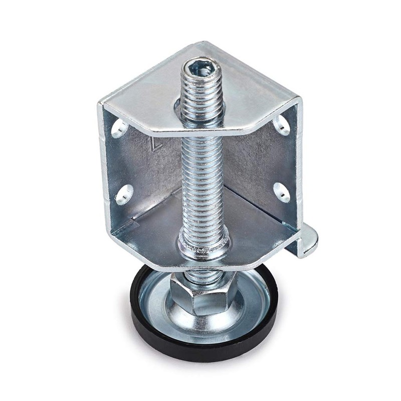 OwnMy Heavy Duty Adjustable Leveling Feet Corner Protector Guard Bracket