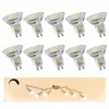MASTERY MART 5.5W Dimmable GU10 LED Light Bulbs, 2700K Soft