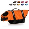 HAOCOO Dog Life Jacket Vest Saver Safety Swimsuit Preserver with