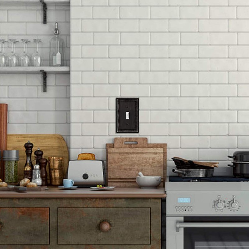 Henne Bery Sunken Pearls Decorative Wall Plate Switch Plate Outlet