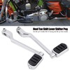 Pair Heel Toe Shift Levers with Shifter Pegs For Harley