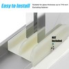 M6219 Sliding Shower Door Bottom Guide for Sliding(top Hung) Shower